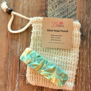 Eco Friendly Natural Exfoliating Sisal Soap Pouch