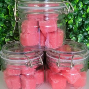 Rose Gold Sugar Scrub Cubes