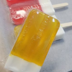 Lemon Drop Popsicle Soap Bar