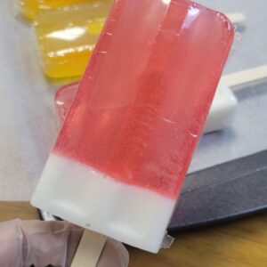Strawberry Shortcake Popsicle Soap Bar