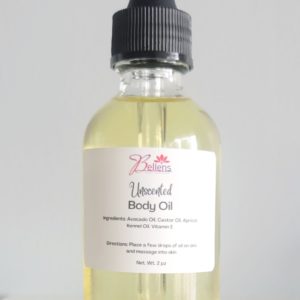 Unscented Body Oil