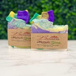 Mardi Gras Natural Soap