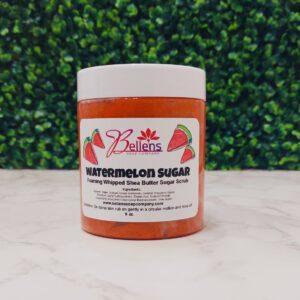 Watermelon Sugar Foaming Whipped Shea Butter Sugar Scrub