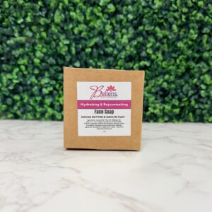 Hydrating & Rejuvenating Face Soap with Cocoa Butter & Kaolin Clay