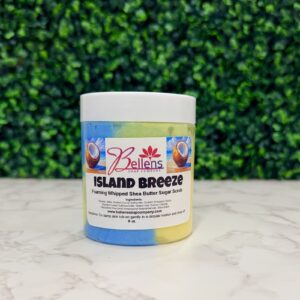 Island Breeze Foaming Whipped Shea Butter Sugar Scrub