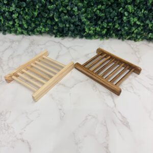 Bamboo Wood Soap Dish