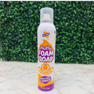 Orange Fluffy Foam Soap